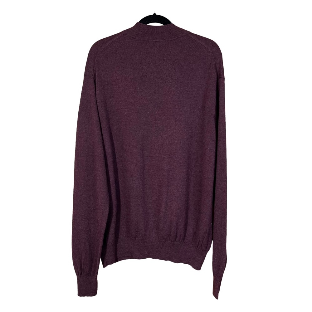 Peter Millar Purple Half-Zip Sweater - Picture 2 of 10